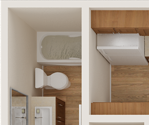 Studio Floor Plan